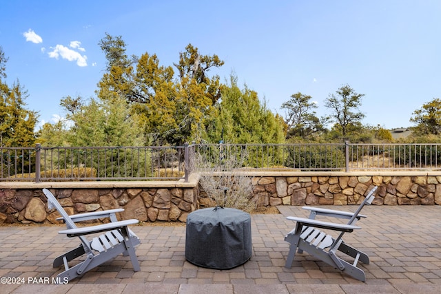 view of patio / terrace with grilling area