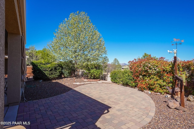 view of patio / terrace featuring a fenced backyard