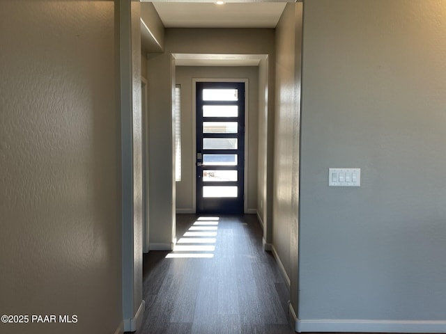 5248 Tranquil Bluff Way, Prescott, AZ 86301 - entryway with dark wood-type flooring and baseboards