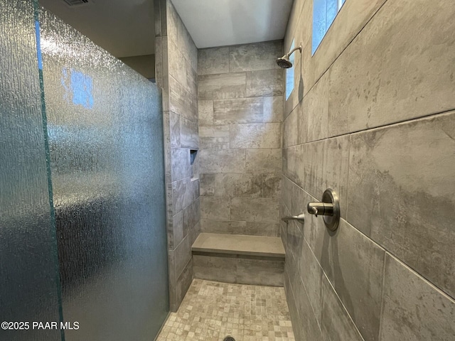5248 Tranquil Bluff Way, Prescott, AZ 86301 - full bathroom featuring a tile shower