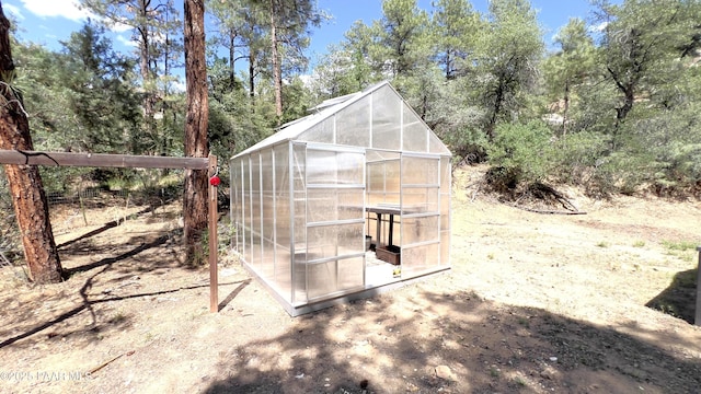 885 S Rancho Vista Dr, Prescott, AZ 86303 - view of greenhouse featuring view of scattered trees
