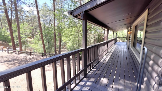 885 S Rancho Vista Dr, Prescott, AZ 86303 - view of wooden terrace