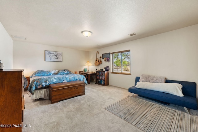 1501 W Kelly Dr, Prescott, AZ 86305 - bedroom with carpet floors and a textured ceiling