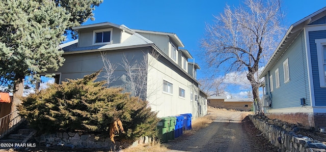 view of home's exterior