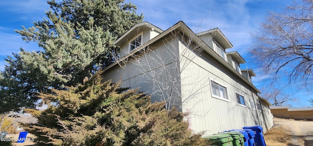 view of side of home