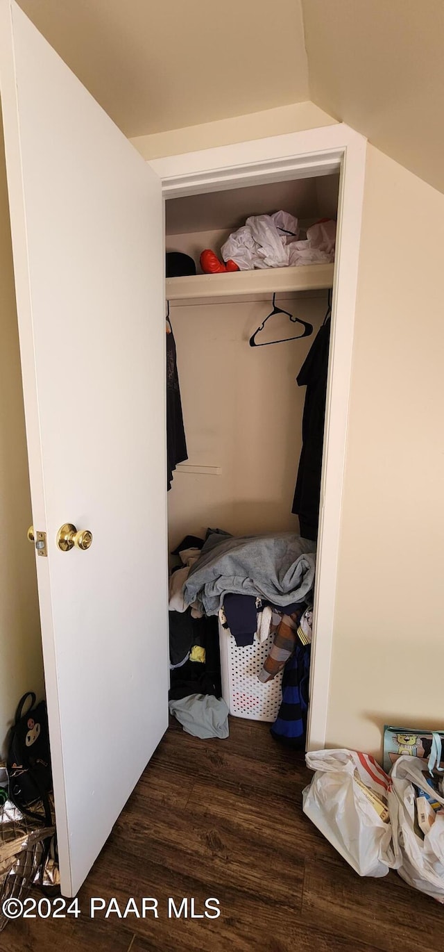 view of closet