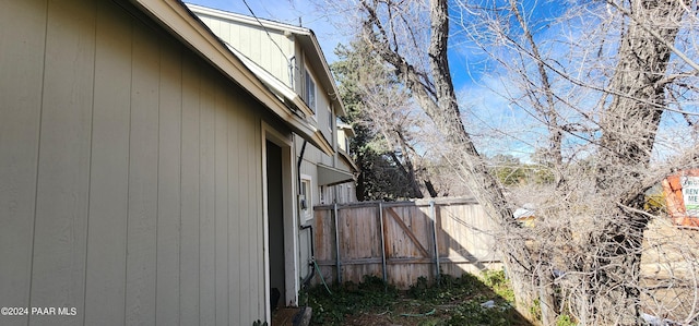 view of side of home