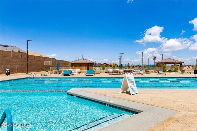 5510 N Foster Pl, Prescott Valley, AZ 86314 - community pool with a patio area