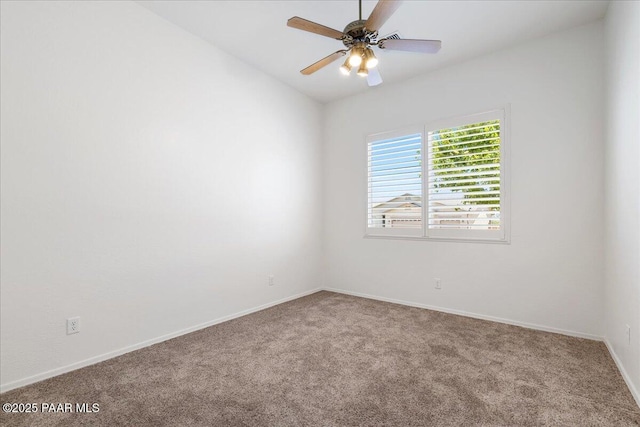5510 N Foster Pl, Prescott Valley, AZ 86314 - unfurnished room featuring carpet floors and a ceiling fan
