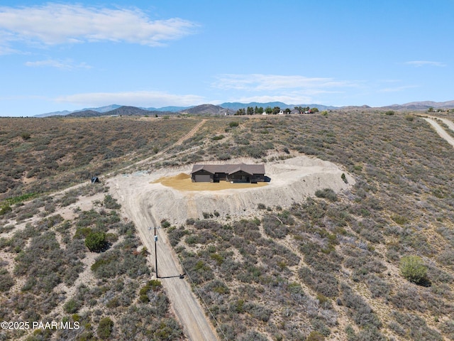13555 E Soleil Down Rd, Mayer, AZ 86333 - view from above of property with a mountainous background