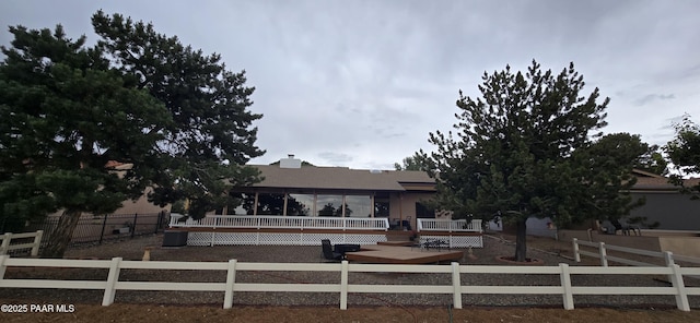 10875 E Manzanita Trl, Dewey-Humboldt, AZ 86327 - view of front facade featuring a deck