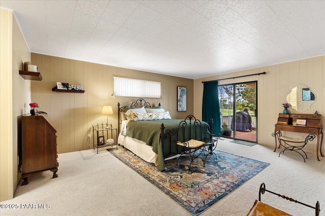 10875 E Manzanita Trl, Dewey-Humboldt, AZ 86327 - bedroom with carpet and access to outside