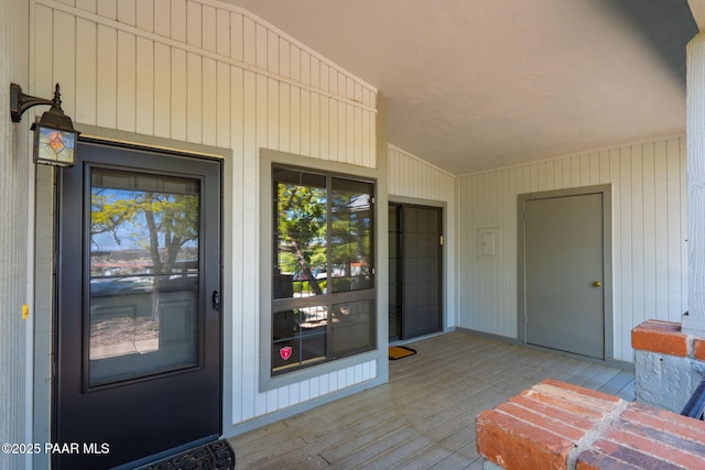 view of property entrance
