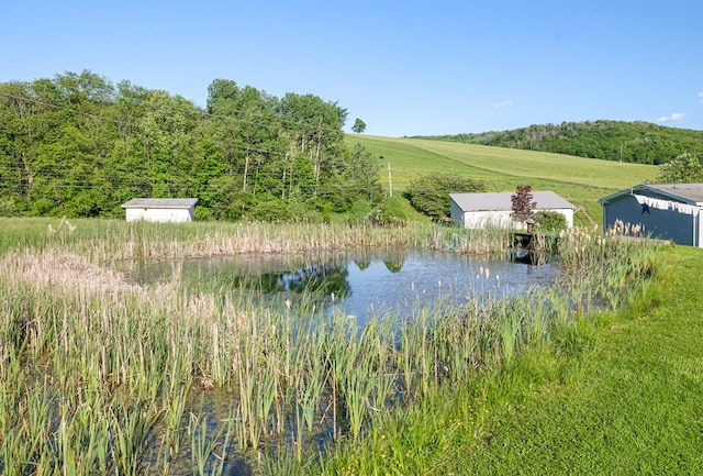 property view of water