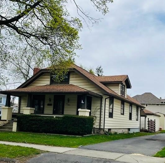 view of bungalow-style house