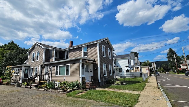 view of side of property