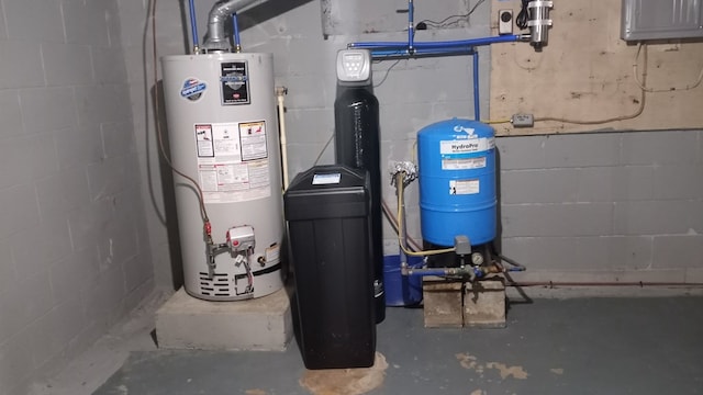 utilities with gas water heater