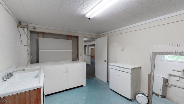 laundry room with sink