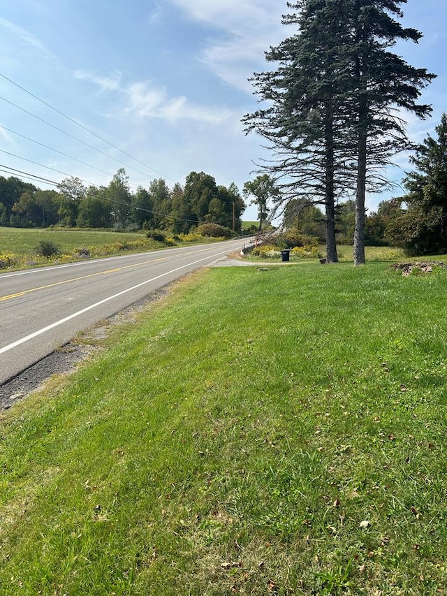 view of road