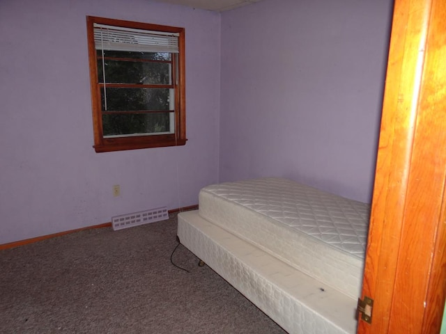 unfurnished bedroom with carpet