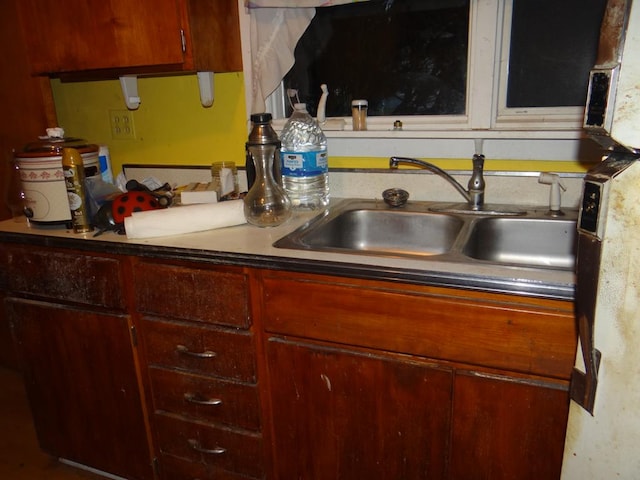 kitchen featuring sink