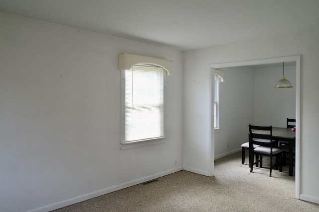 interior space with carpet