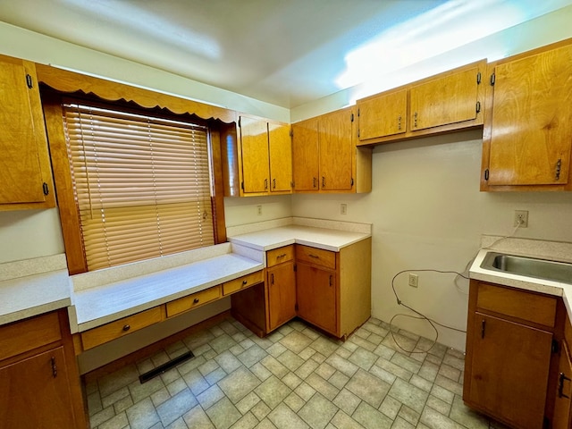 kitchen featuring sink