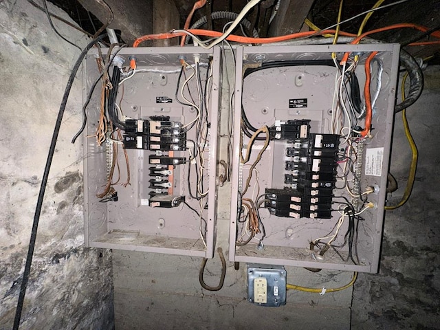 utilities with electric panel