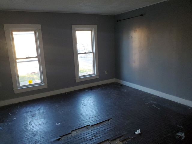 empty room with plenty of natural light