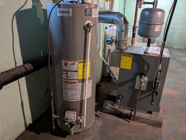 utilities with gas water heater