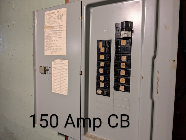 utilities with electric panel