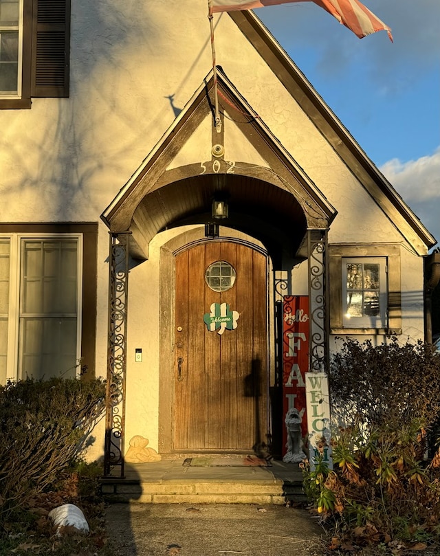 view of entrance to property