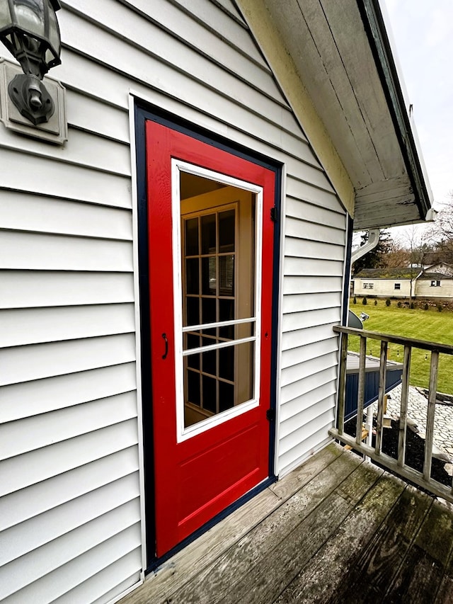 view of property entrance