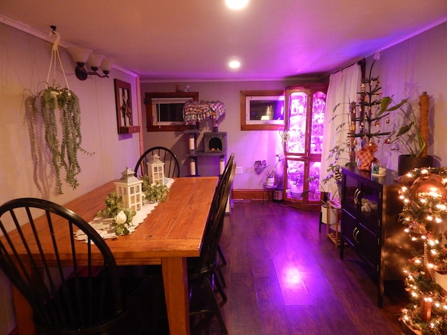 view of dining room