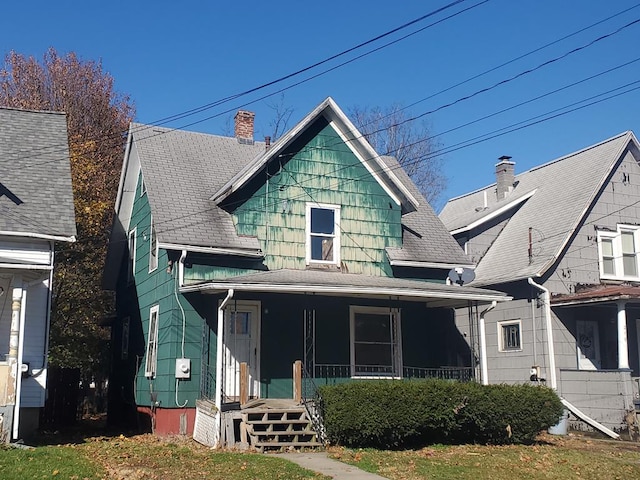 view of bungalow-style home