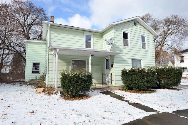 view of front property