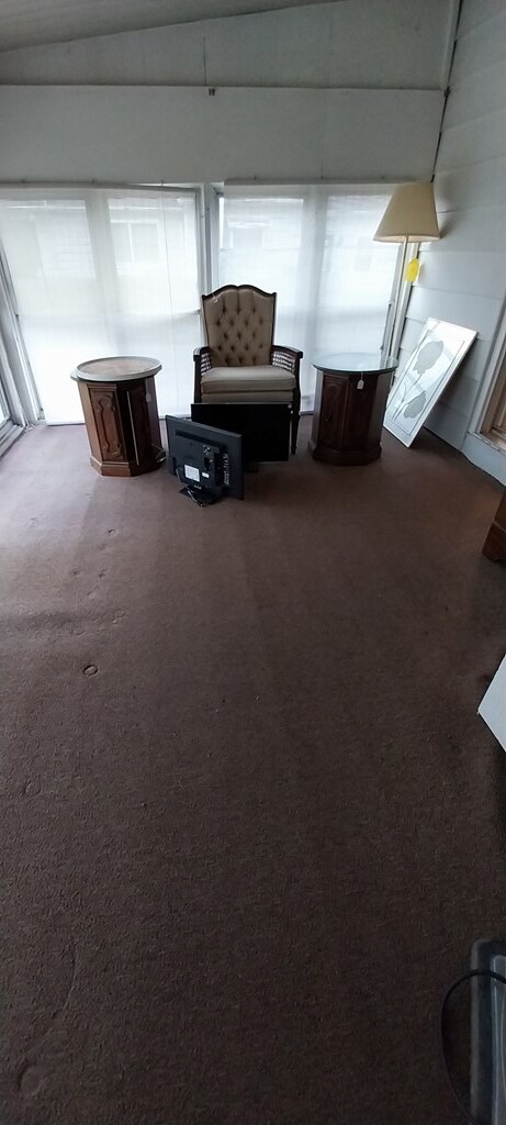 unfurnished room featuring carpet flooring