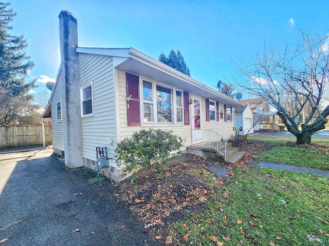 view of front of house