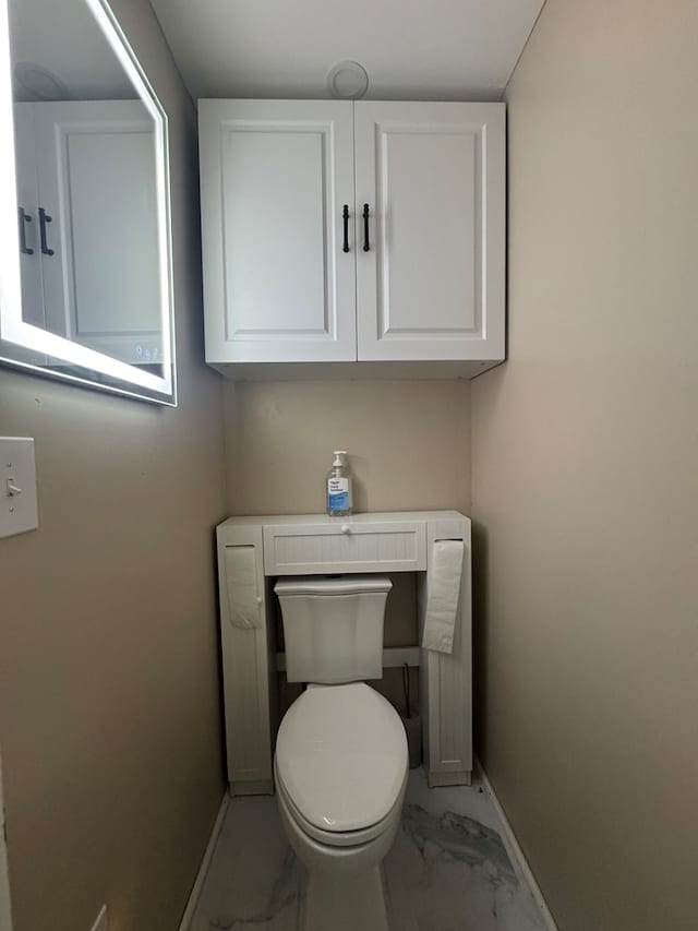 bathroom with toilet