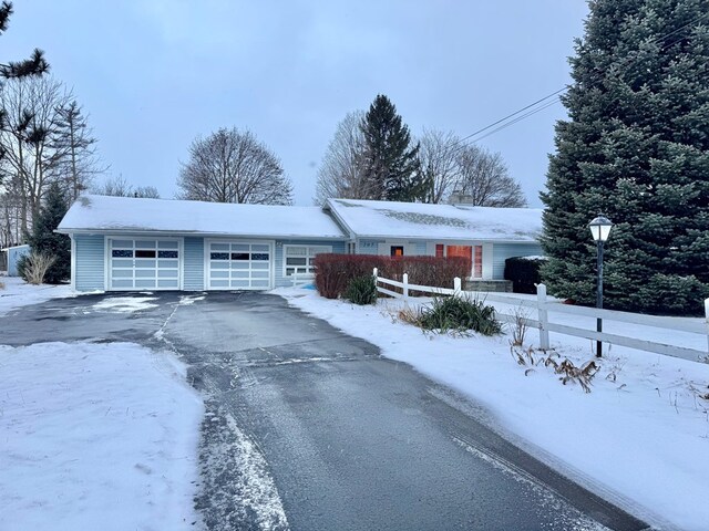 view of ranch-style home