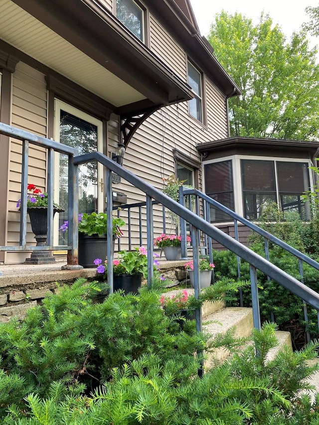 view of rear view of house