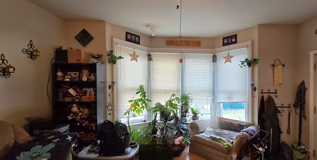 view of dining area