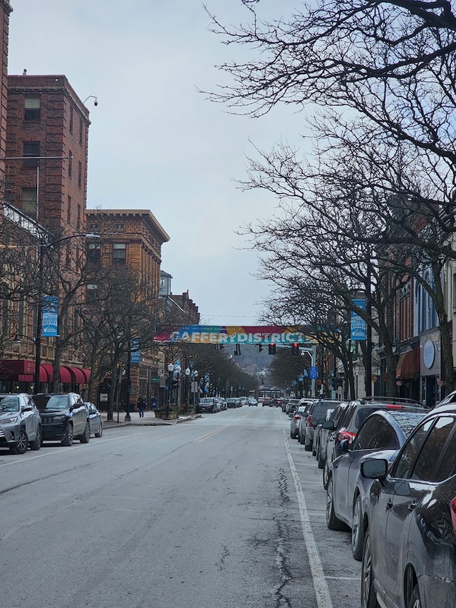 view of street