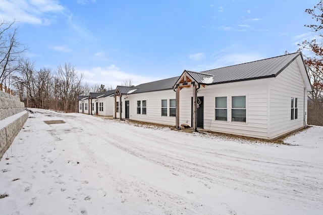 view of ranch-style home