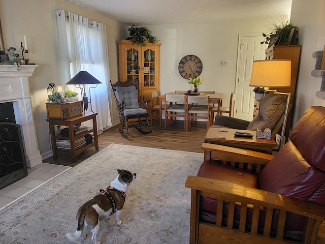 view of living room