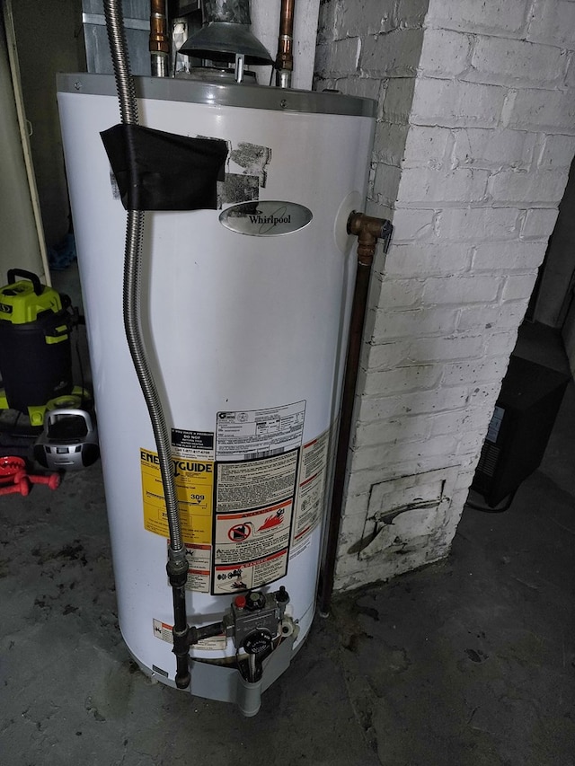 utilities with gas water heater