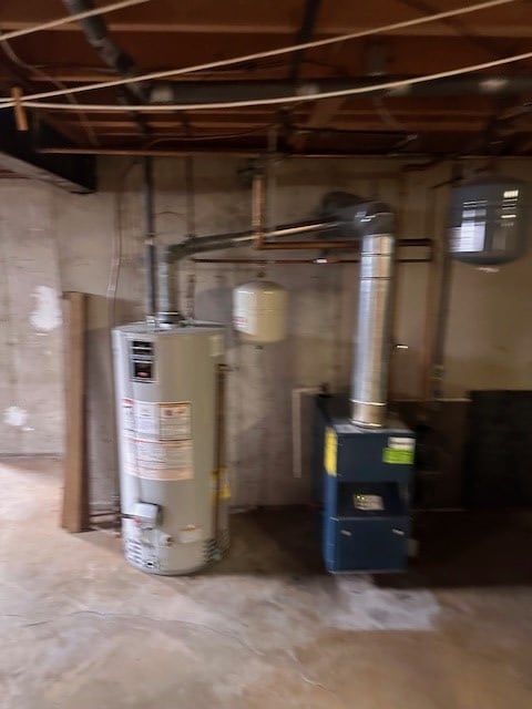 utilities featuring water heater