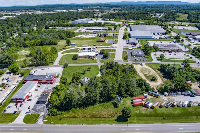 view of aerial view