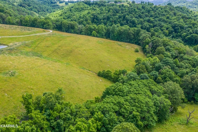 view of aerial view