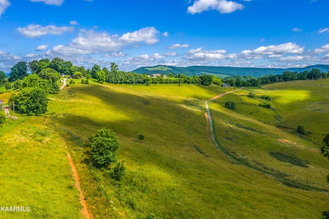 surrounding community featuring a mountain view and a rural view